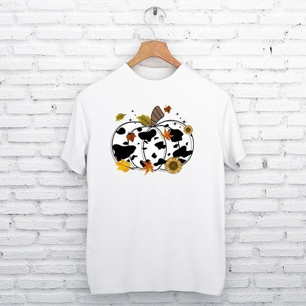 Cow Print Pumpkin