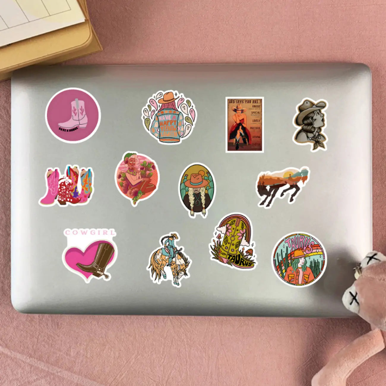 Lets go Girls sticker stash