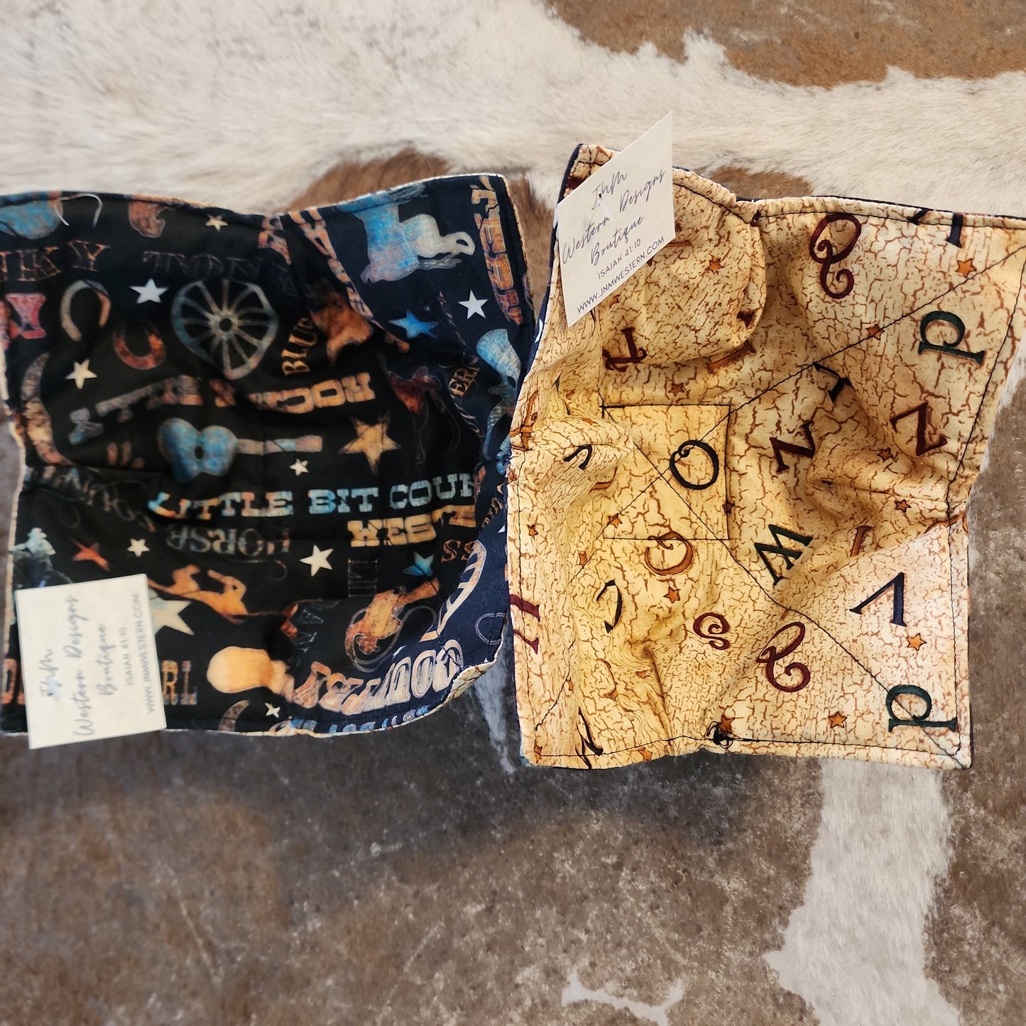 Quilted Bowl Coozies