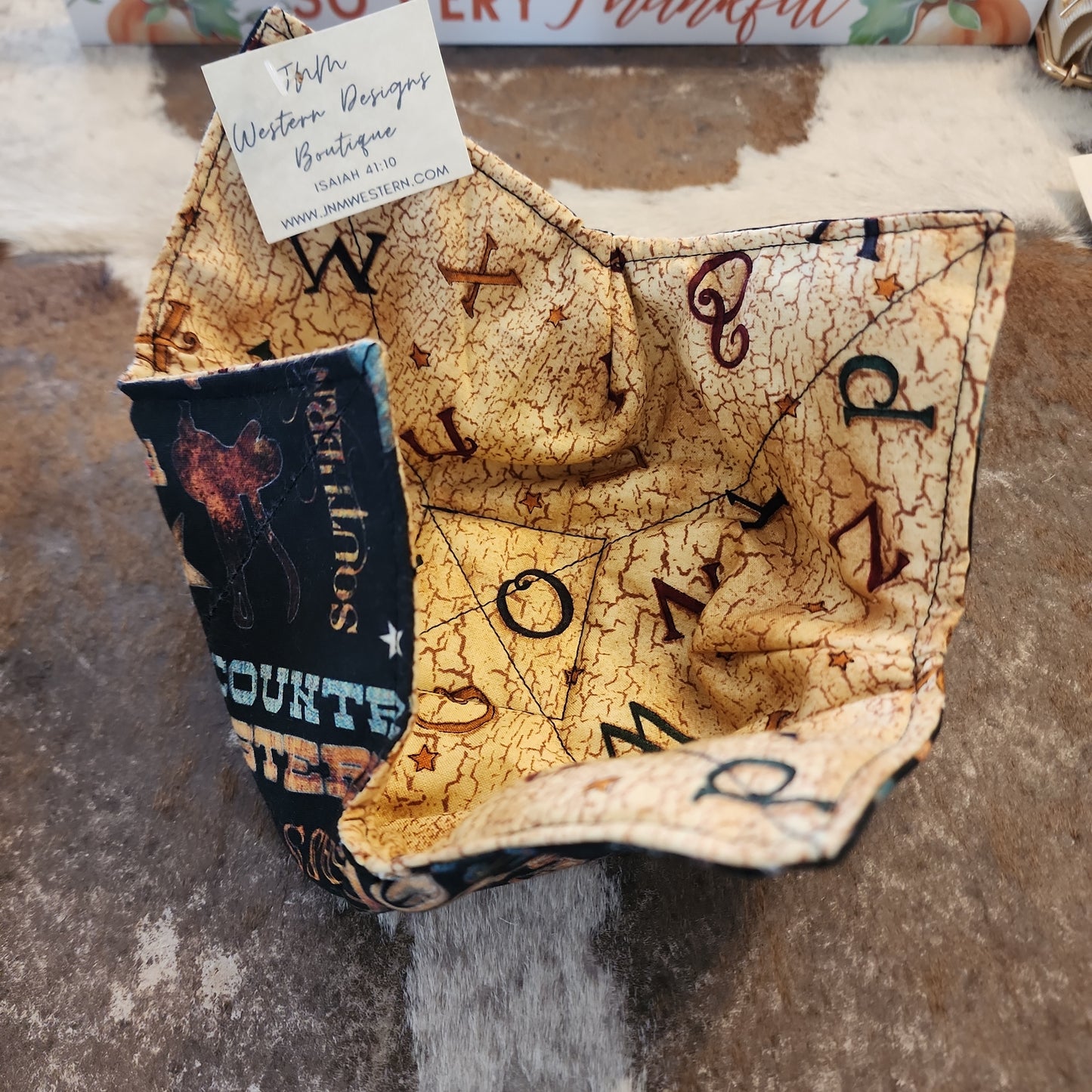 Quilted Bowl Coozies