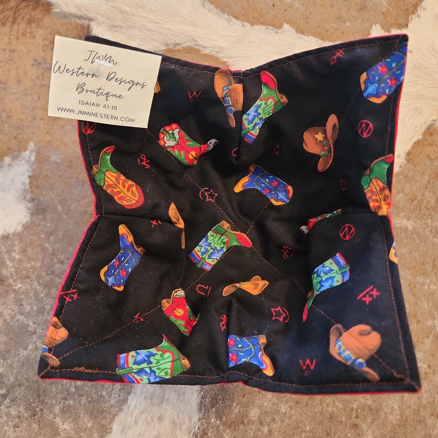 Quilted Bowl Coozies