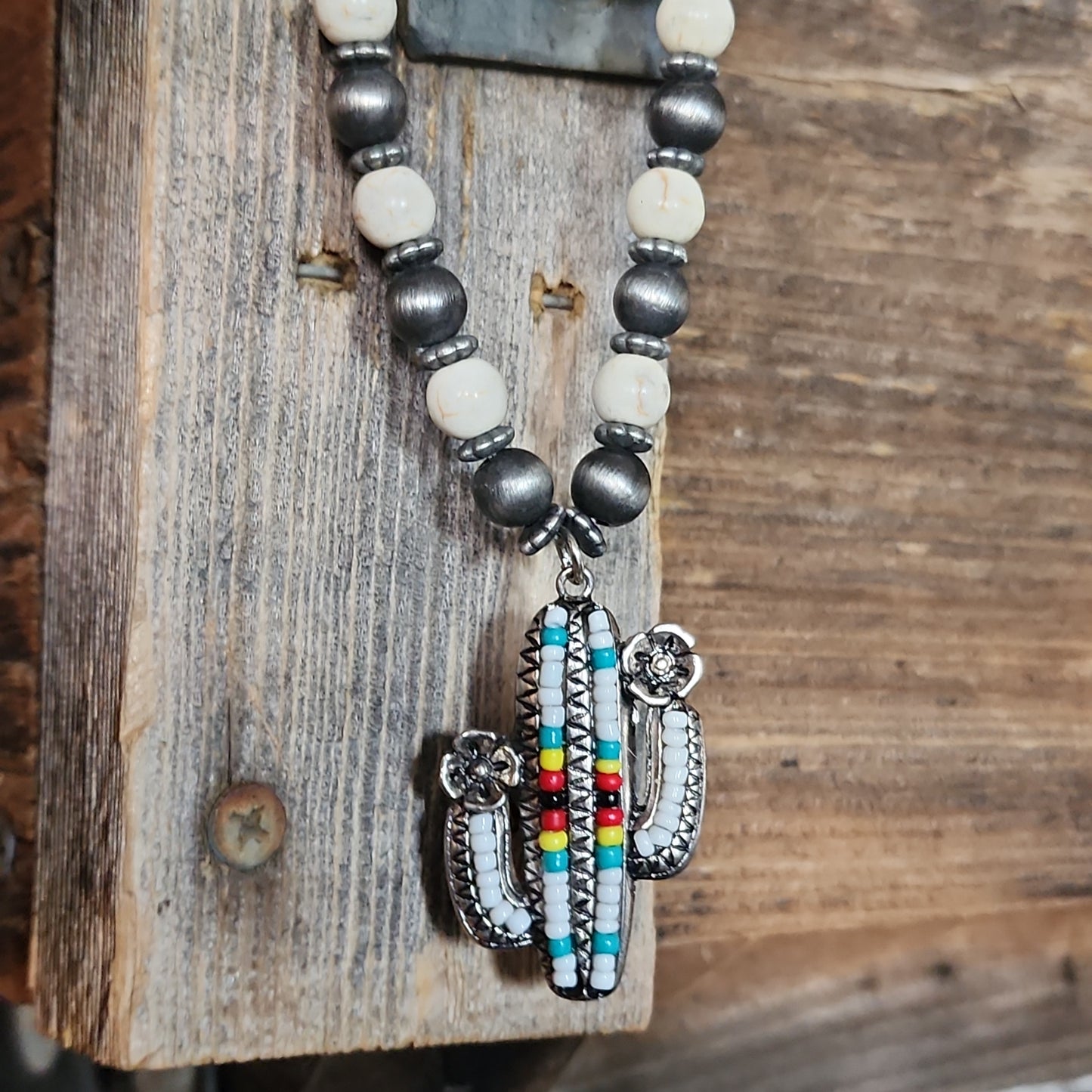 Stick-Me Multi Colored Seed Beaded Bracelet