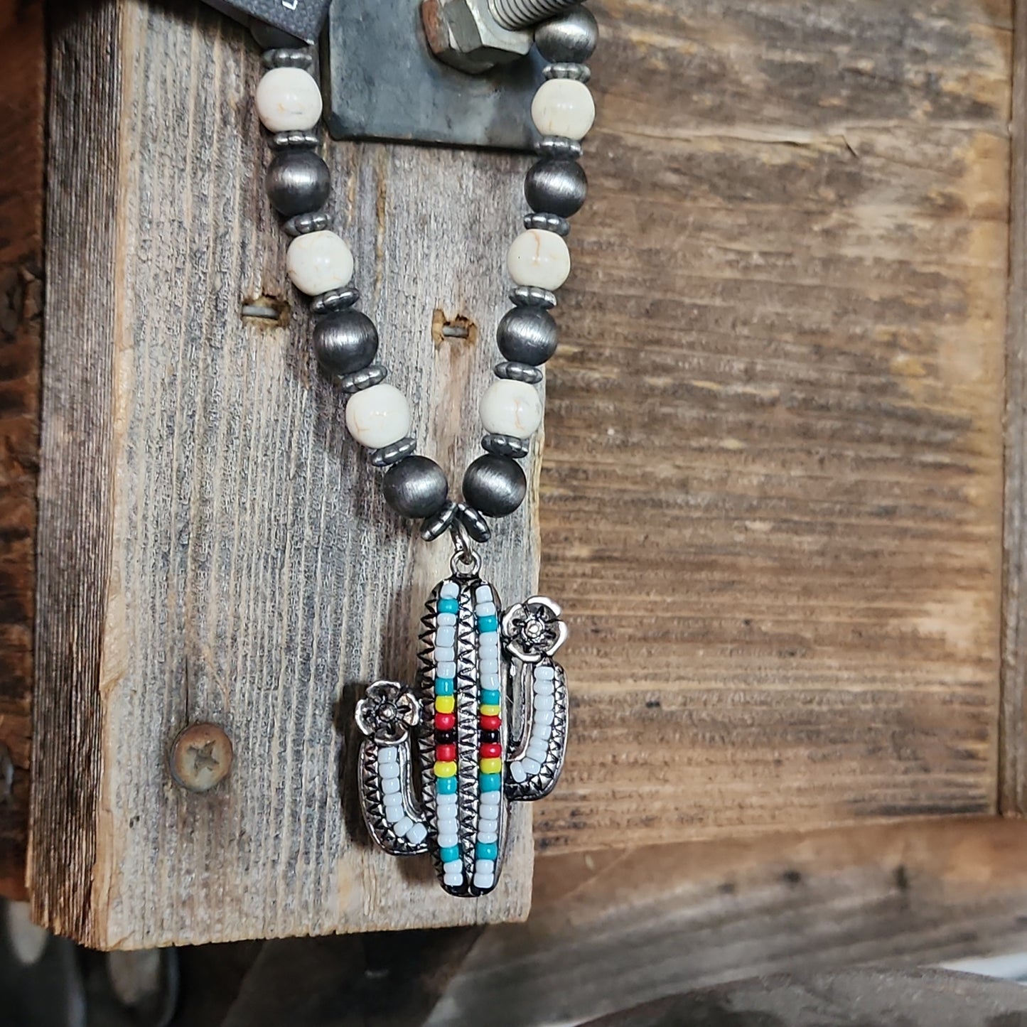 Stick-Me Multi Colored Seed Beaded Bracelet