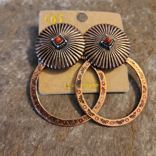 "Copper Thoughts" Earrings