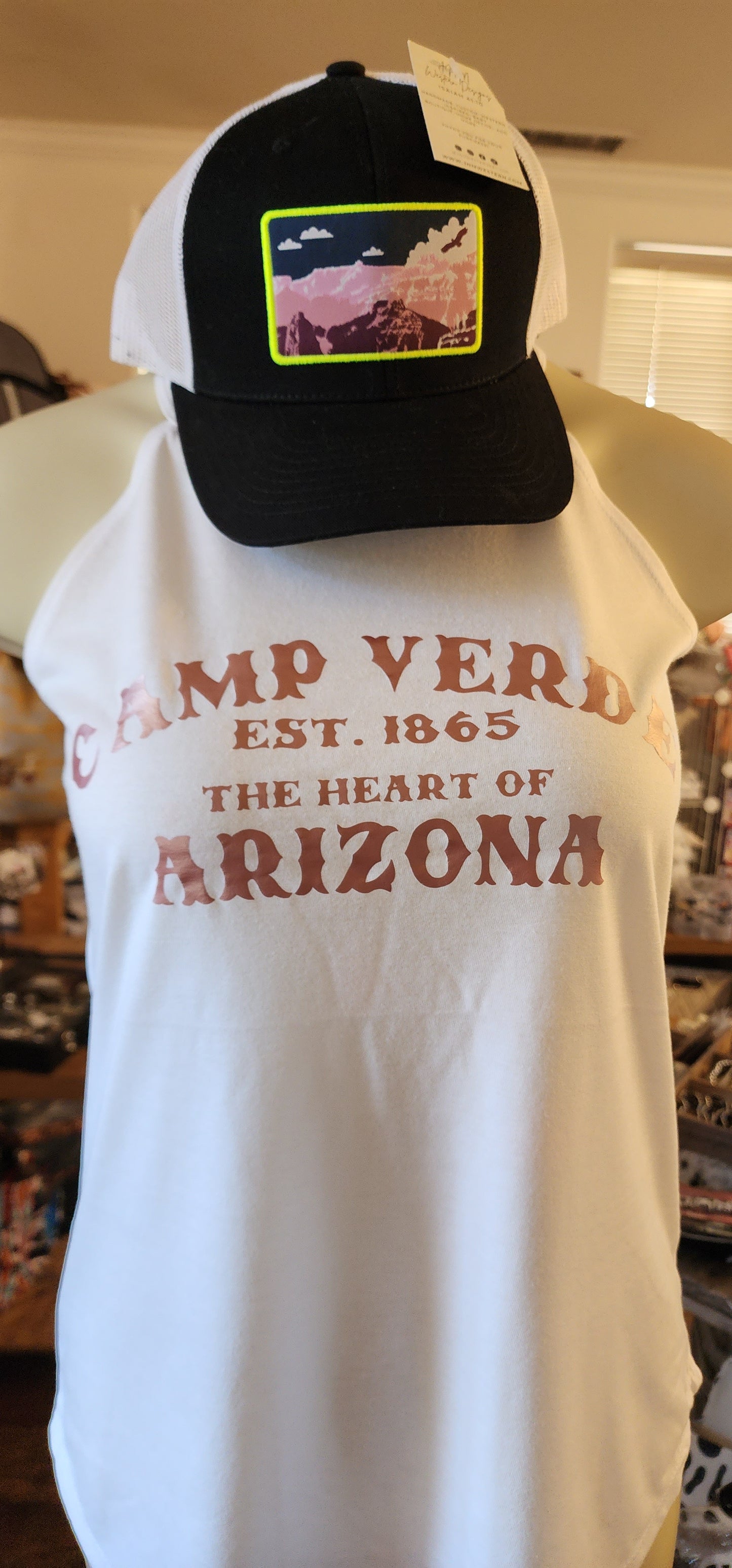CAMP VERDE AZ ROSE GOLD TANK