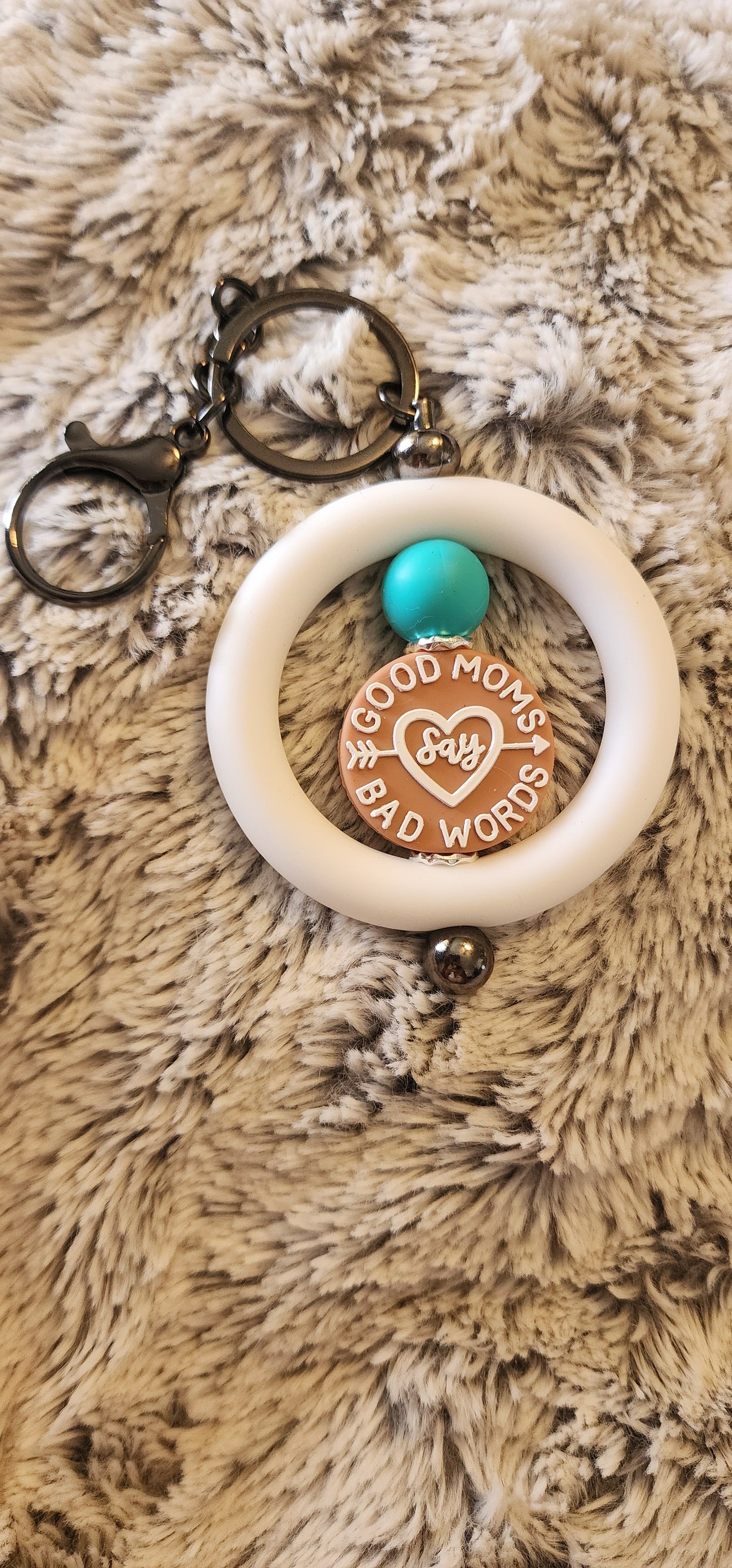 Custom Beaded Bar Keychains