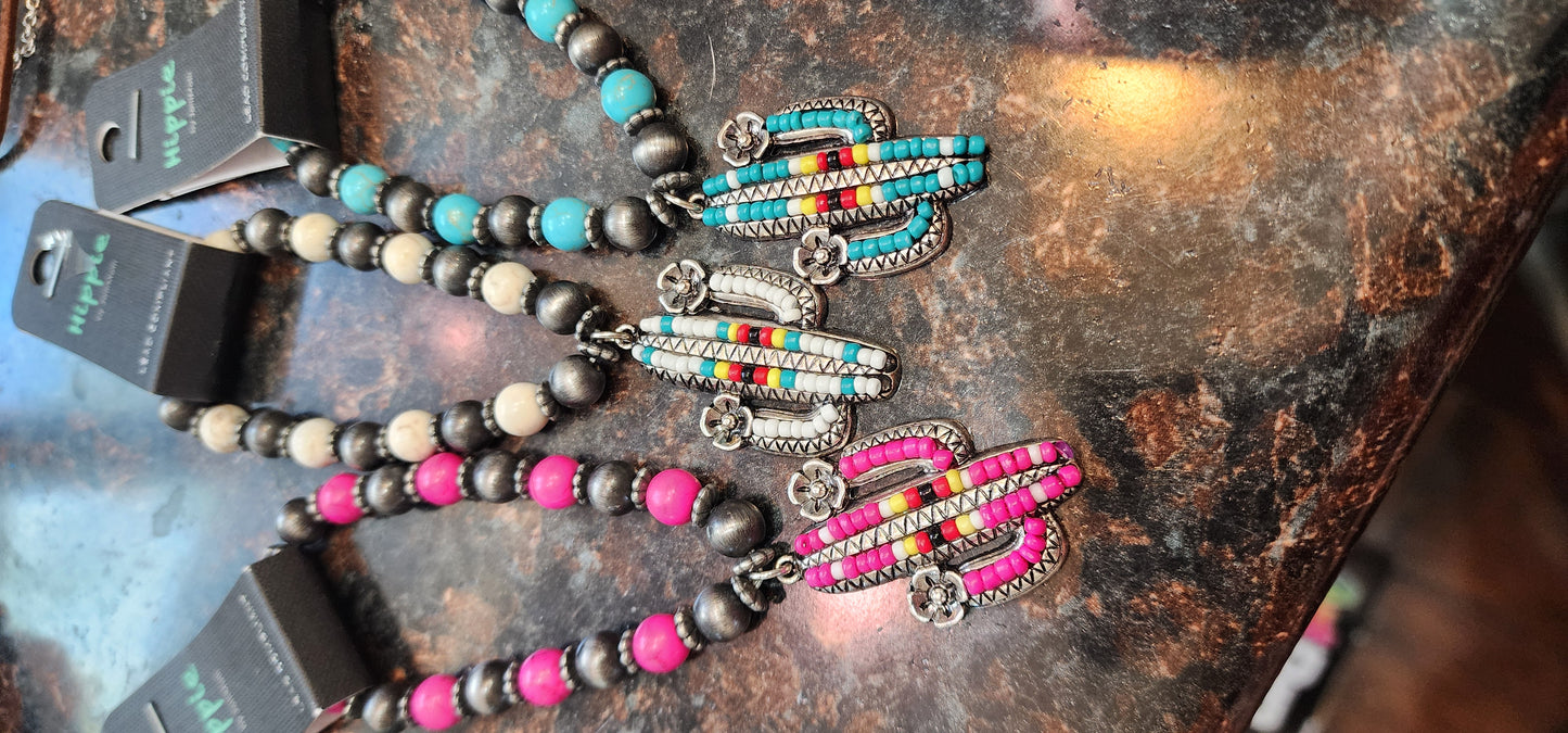 Stick-Me Multi Colored Seed Beaded Bracelet