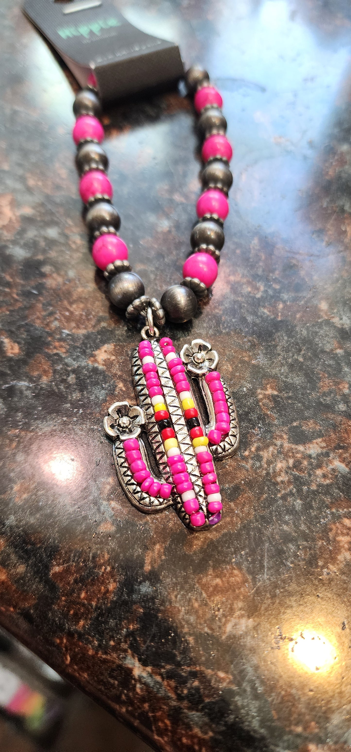 Stick-Me Multi Colored Seed Beaded Bracelet