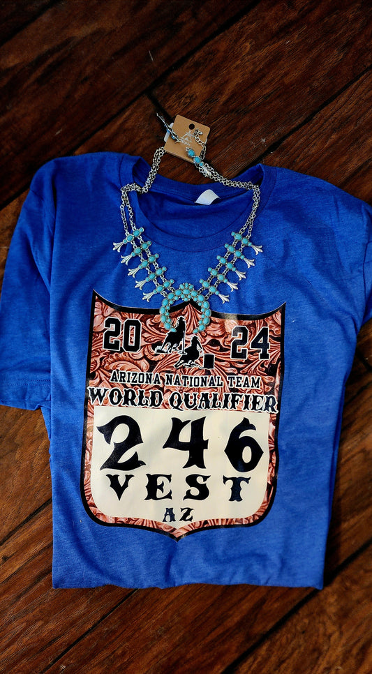 RODEO FINALS BACK NUMBER SHIRTS