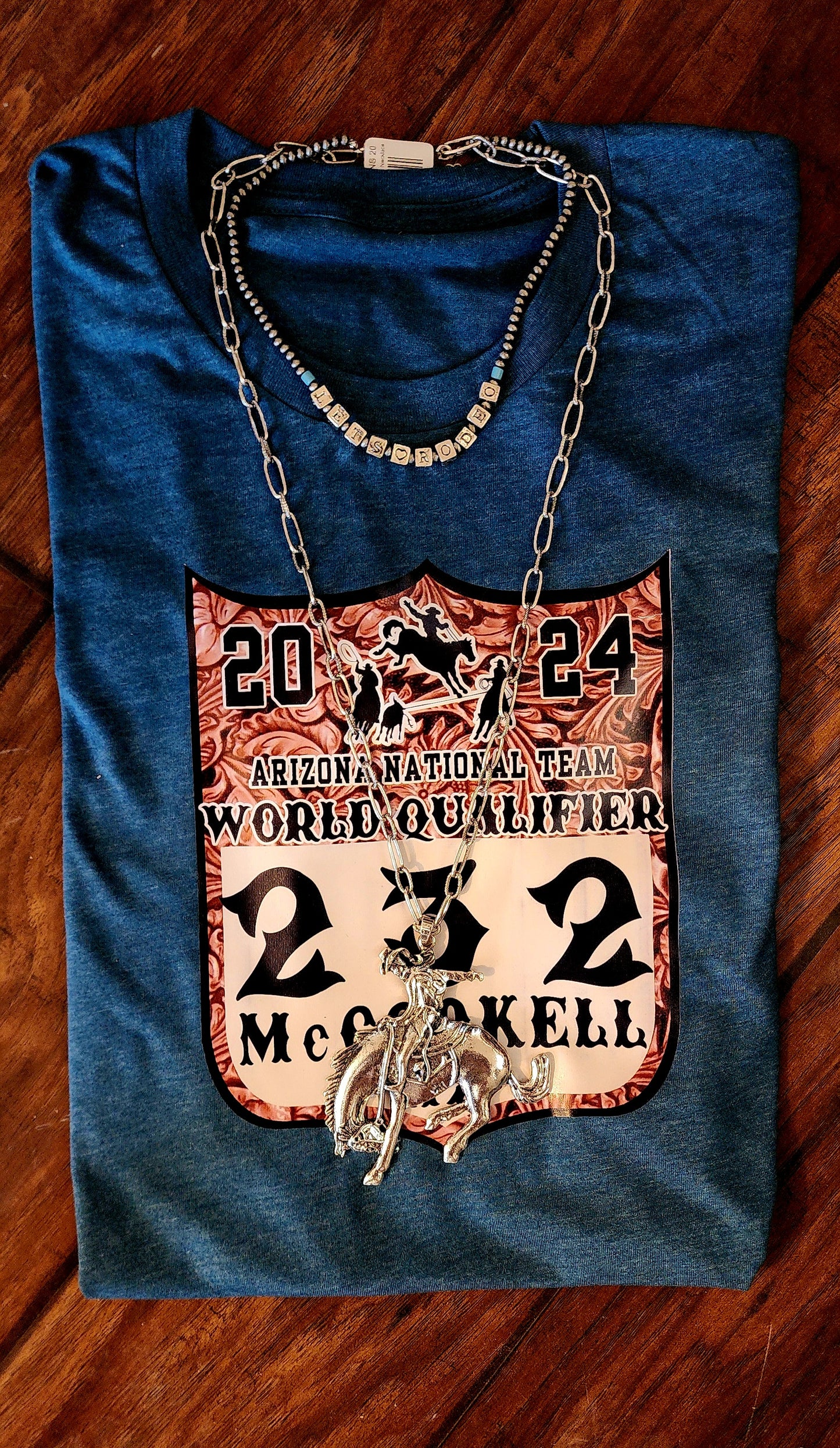 YOUTH RODEO FINALS BACK NUMBER SHIRTS