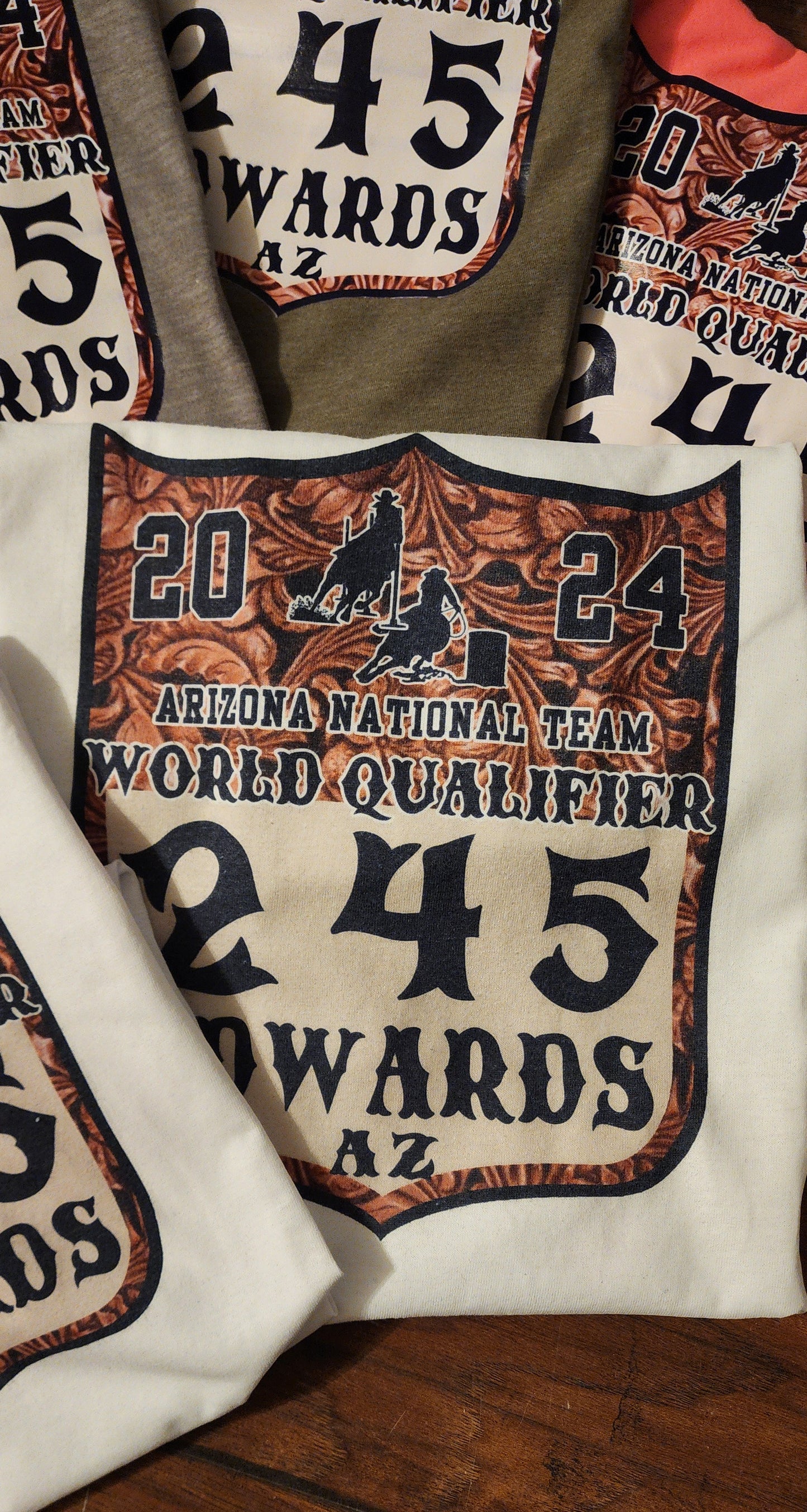 YOUTH RODEO FINALS BACK NUMBER SHIRTS
