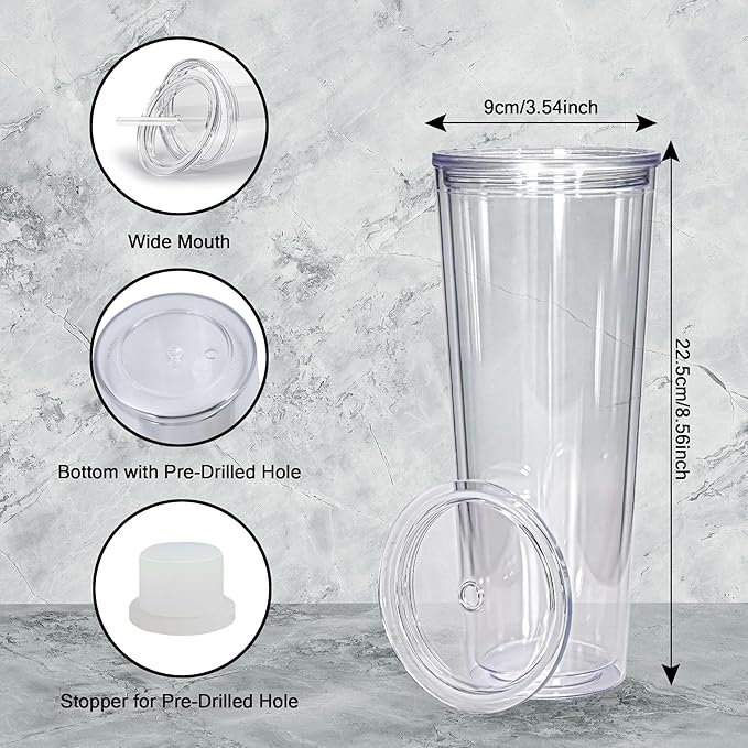 SNOW GLOBE TUMBLERS