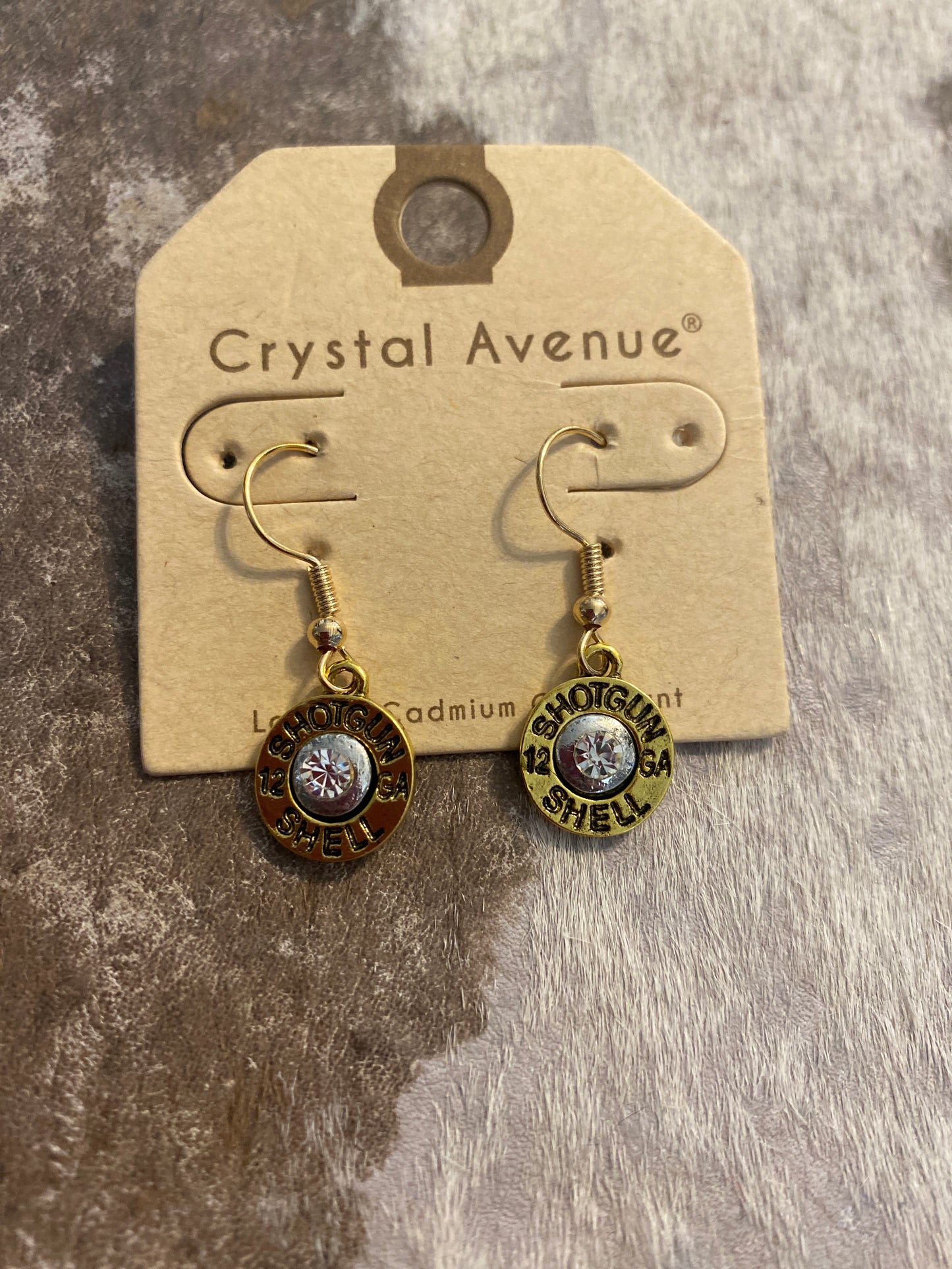 Shotgun Shell Dangle Earrings