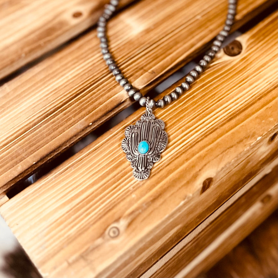 Colton's Cactus Necklace