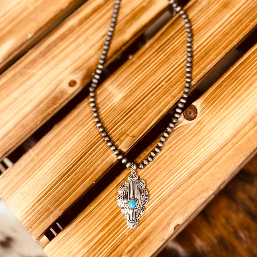 Colton's Cactus Necklace