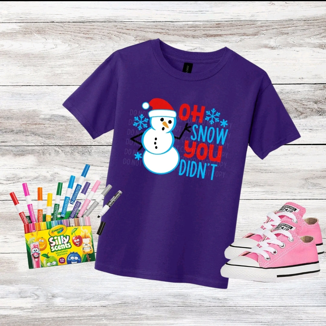 New Kids Christmas tees