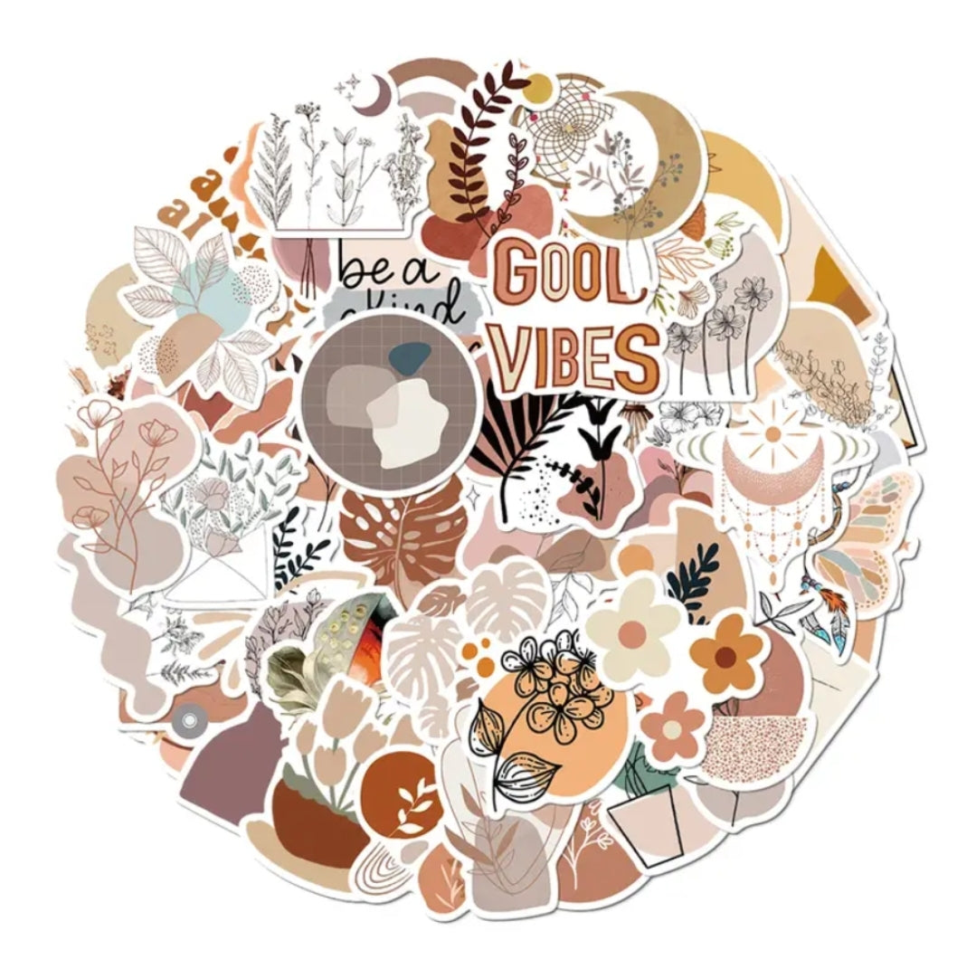Boho Inspired Sticker Stash
