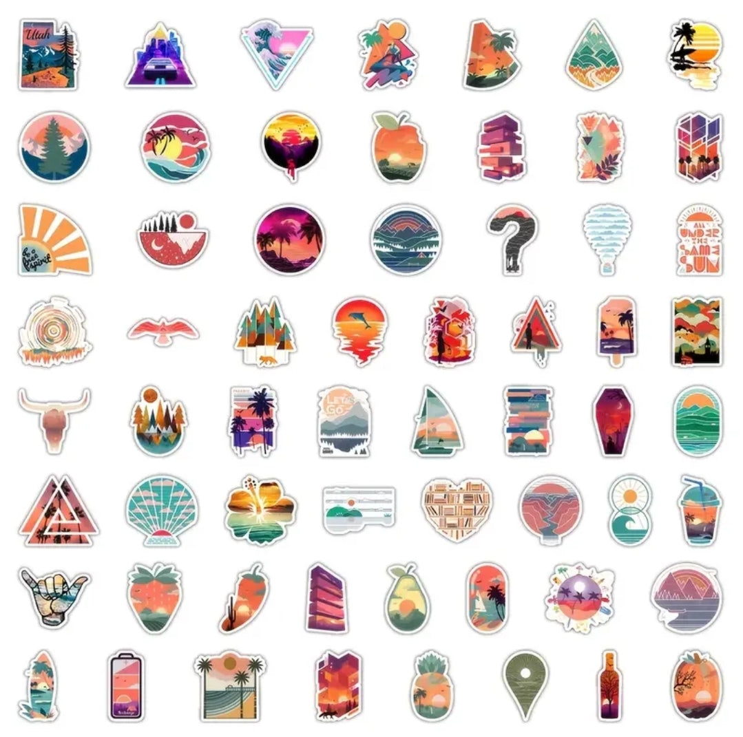 Take me outdoors sticker stash