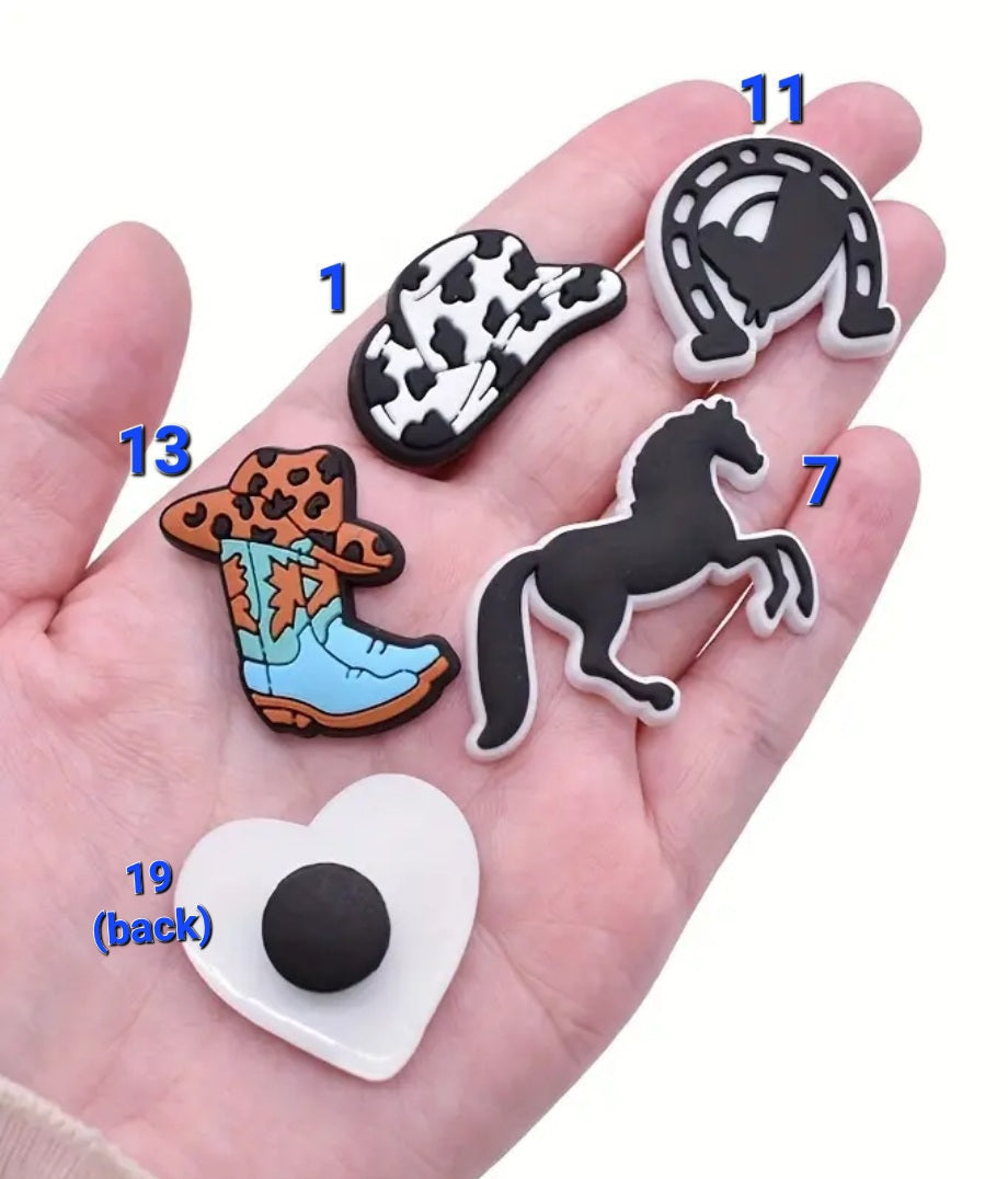 Let's Go Girls croc gems