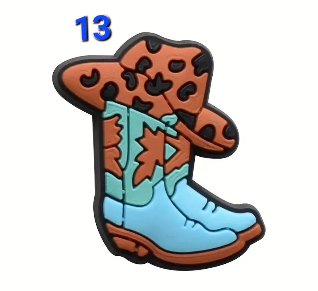 Let's Go Girls croc gems