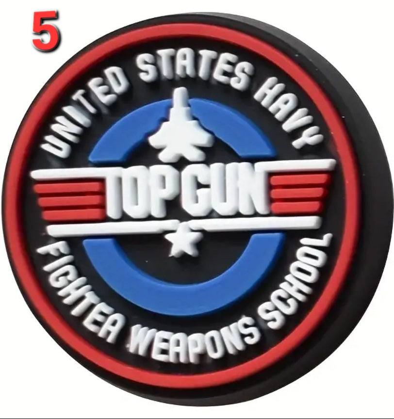 Top Gun Croc Shoe Gems