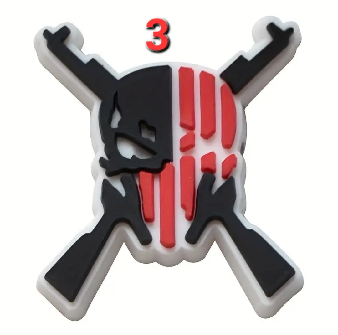 Top Gun Croc Shoe Gems