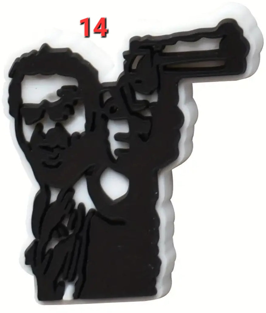 Top Gun Croc Shoe Gems