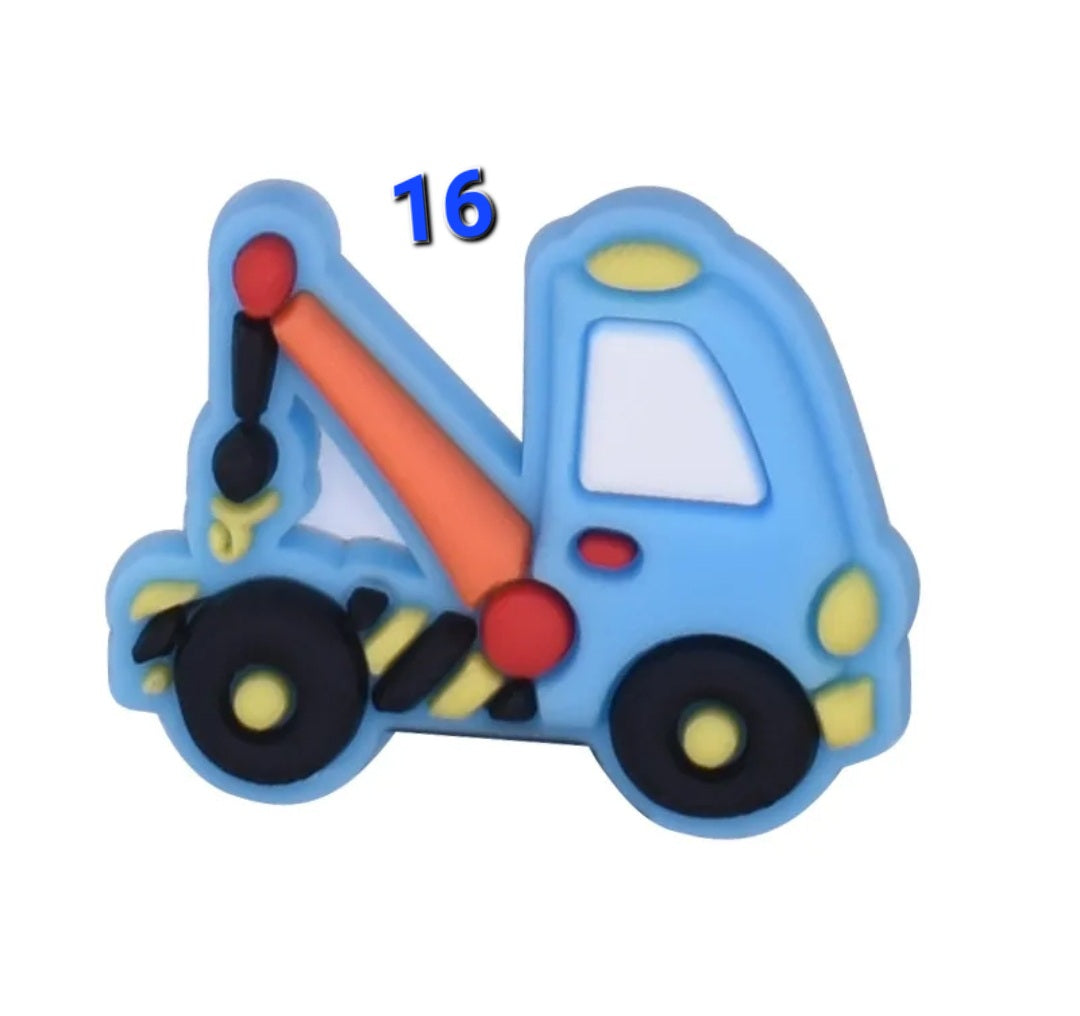 Big Trucks Croc Gems