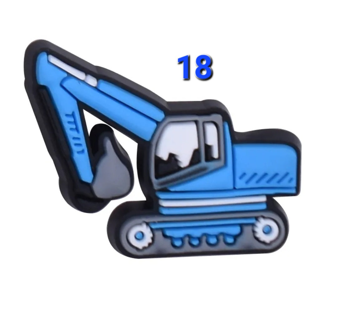 Big Trucks Croc Gems