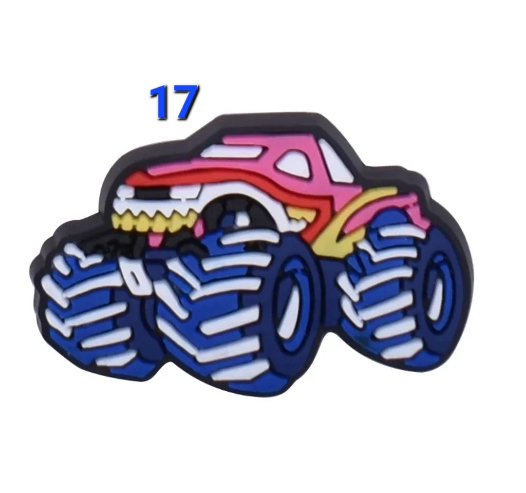 Big Trucks Croc Gems