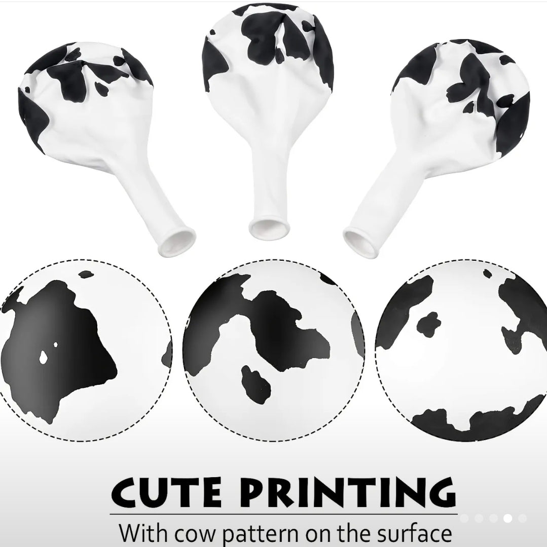 Cow 12" Latex Balloons