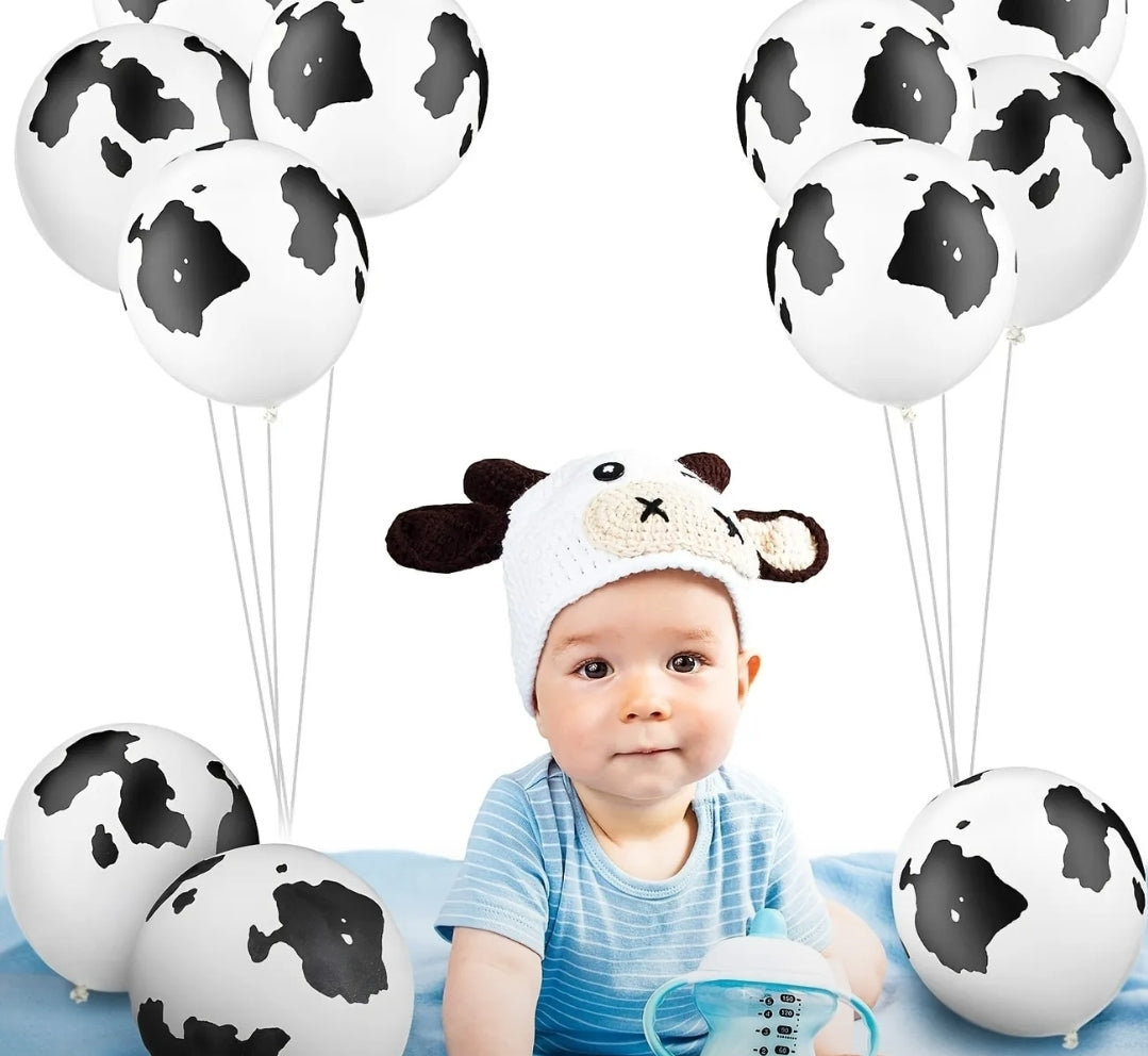 Cow 12" Latex Balloons