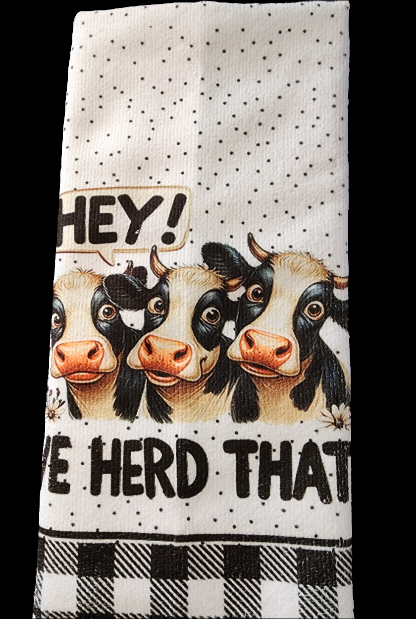I CALL BULL KITCHEN TOWEL SET