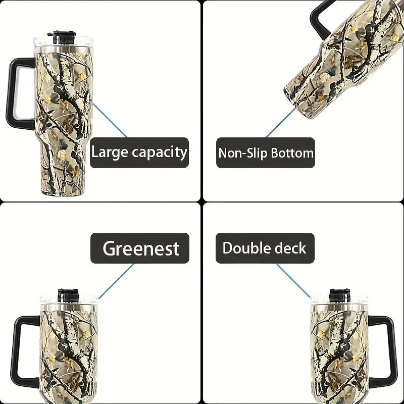 The Traveler 40oz Tumbler (Stanley Dupe)