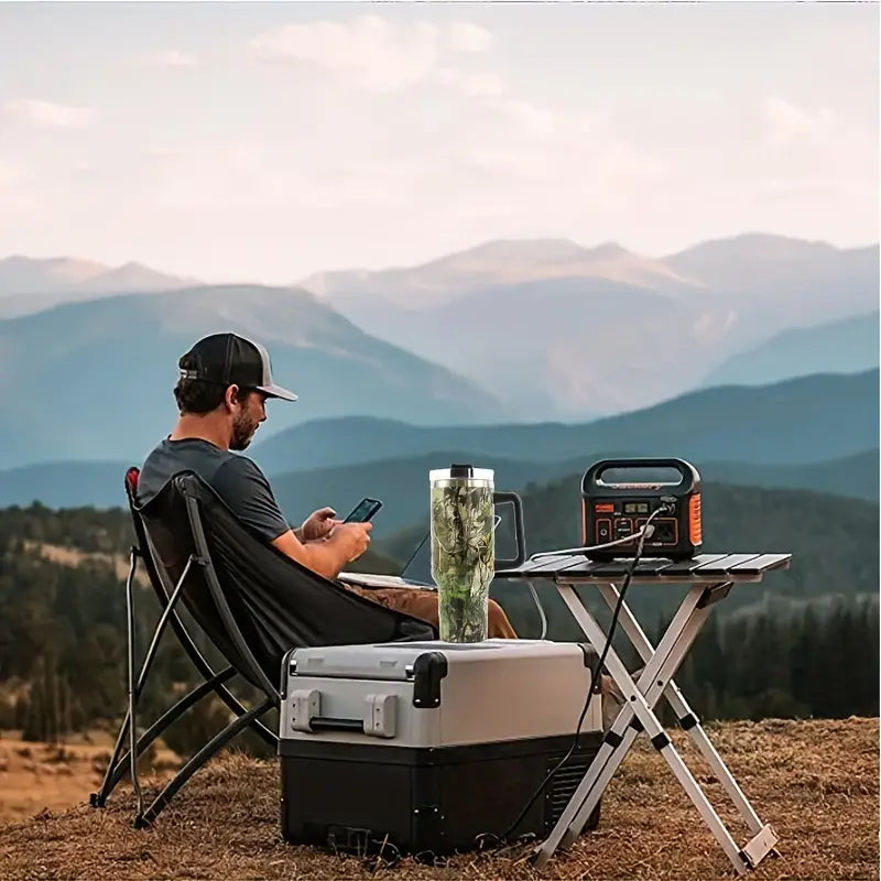 The Traveler 40oz Tumbler (Stanley Dupe)