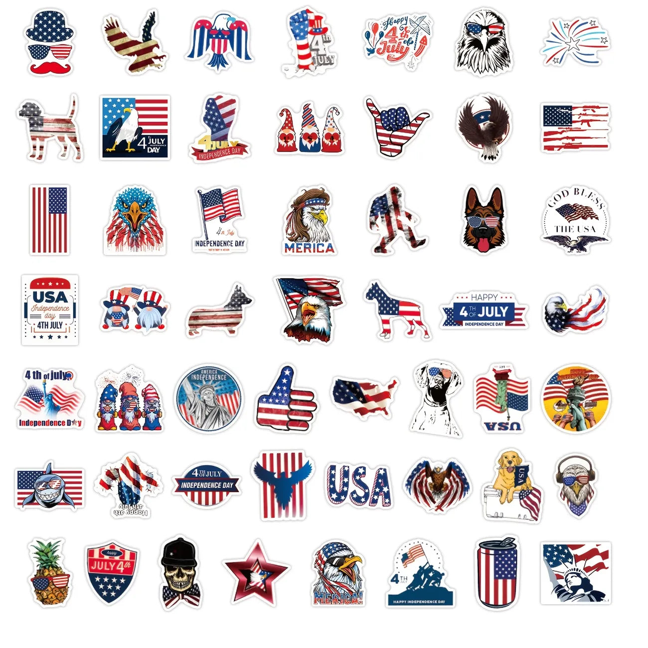 'Merica Sticker stash
