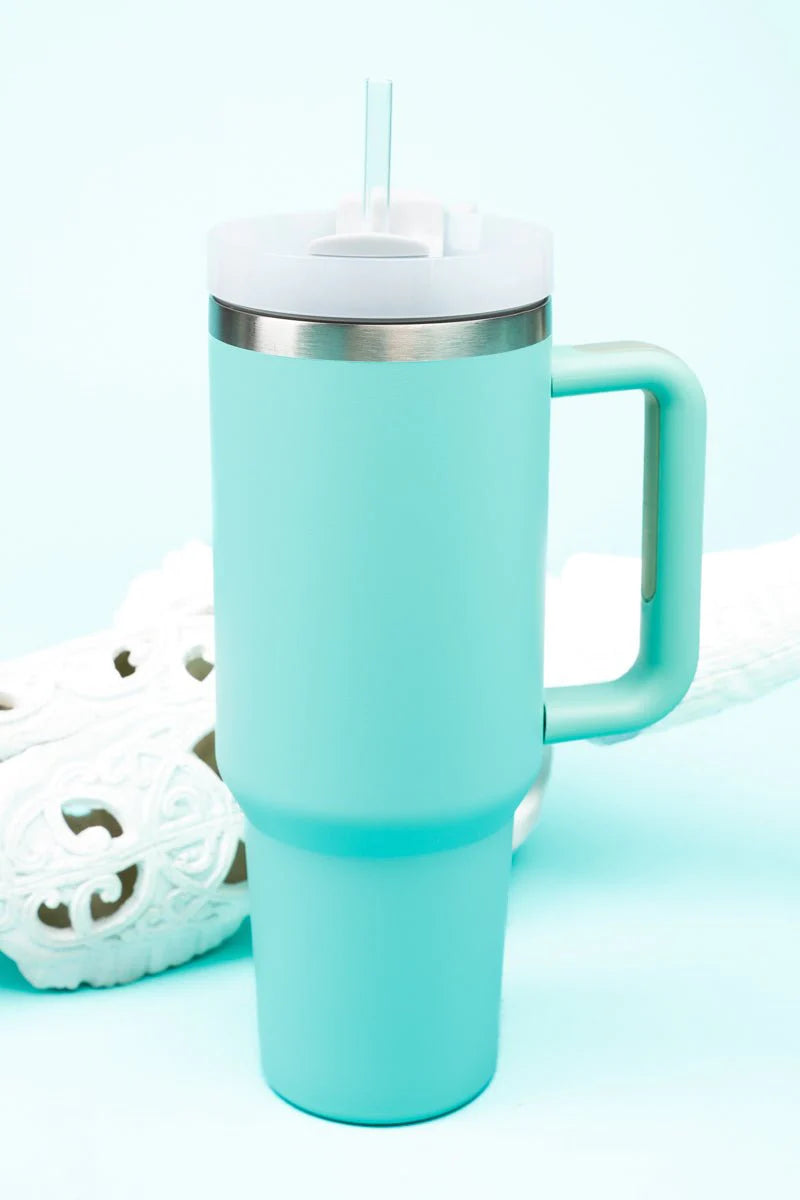 The Traveler 40oz Tumbler (Stanley Dupe)