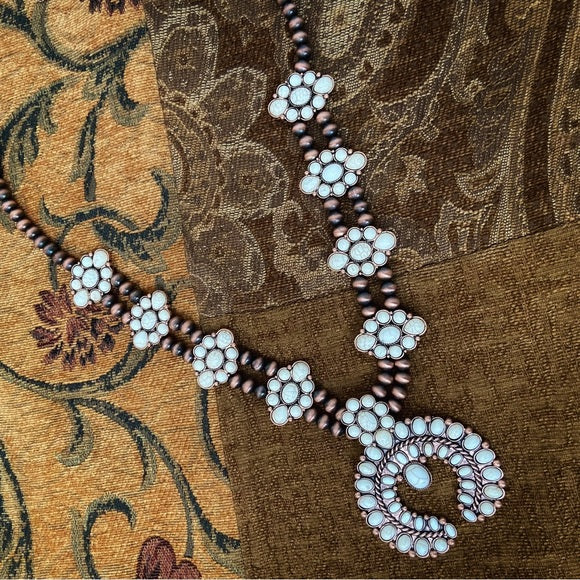 Copper Stillman Squash Necklace