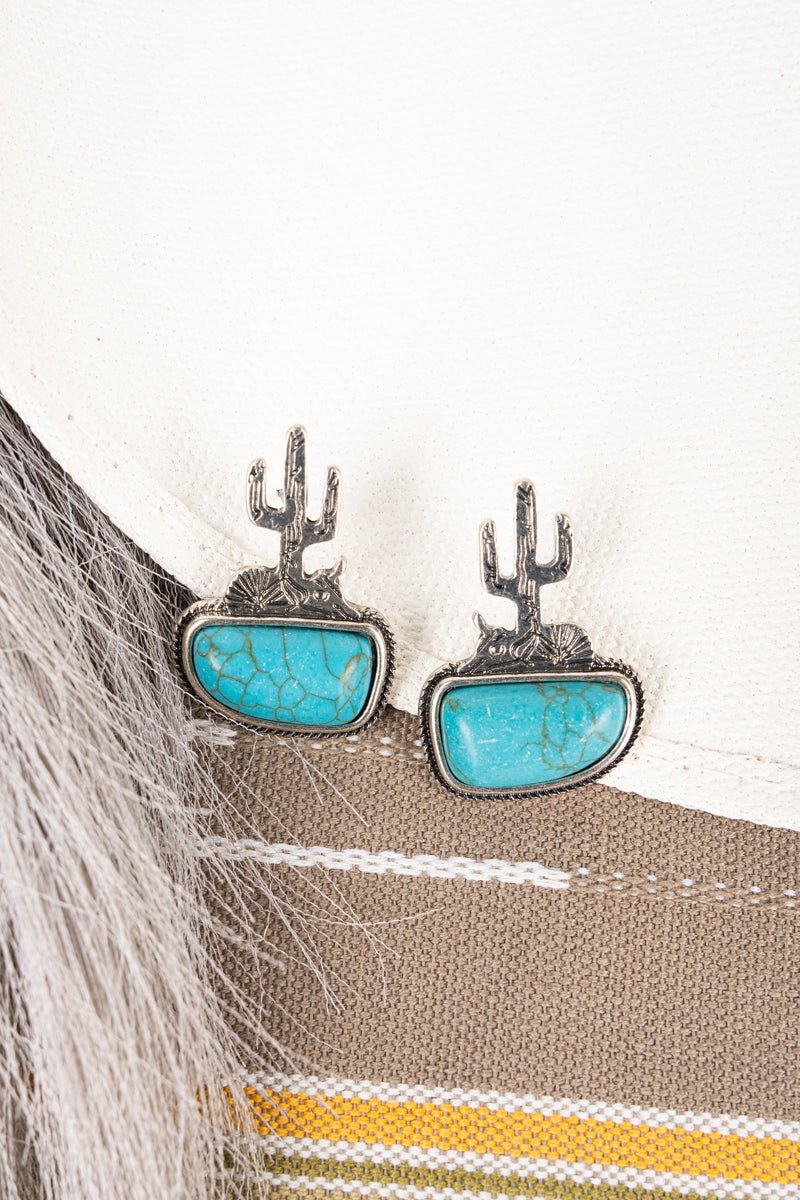 Western Scenery Earrings