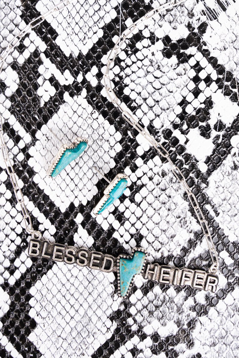 Blessed Heifer Necklace Set