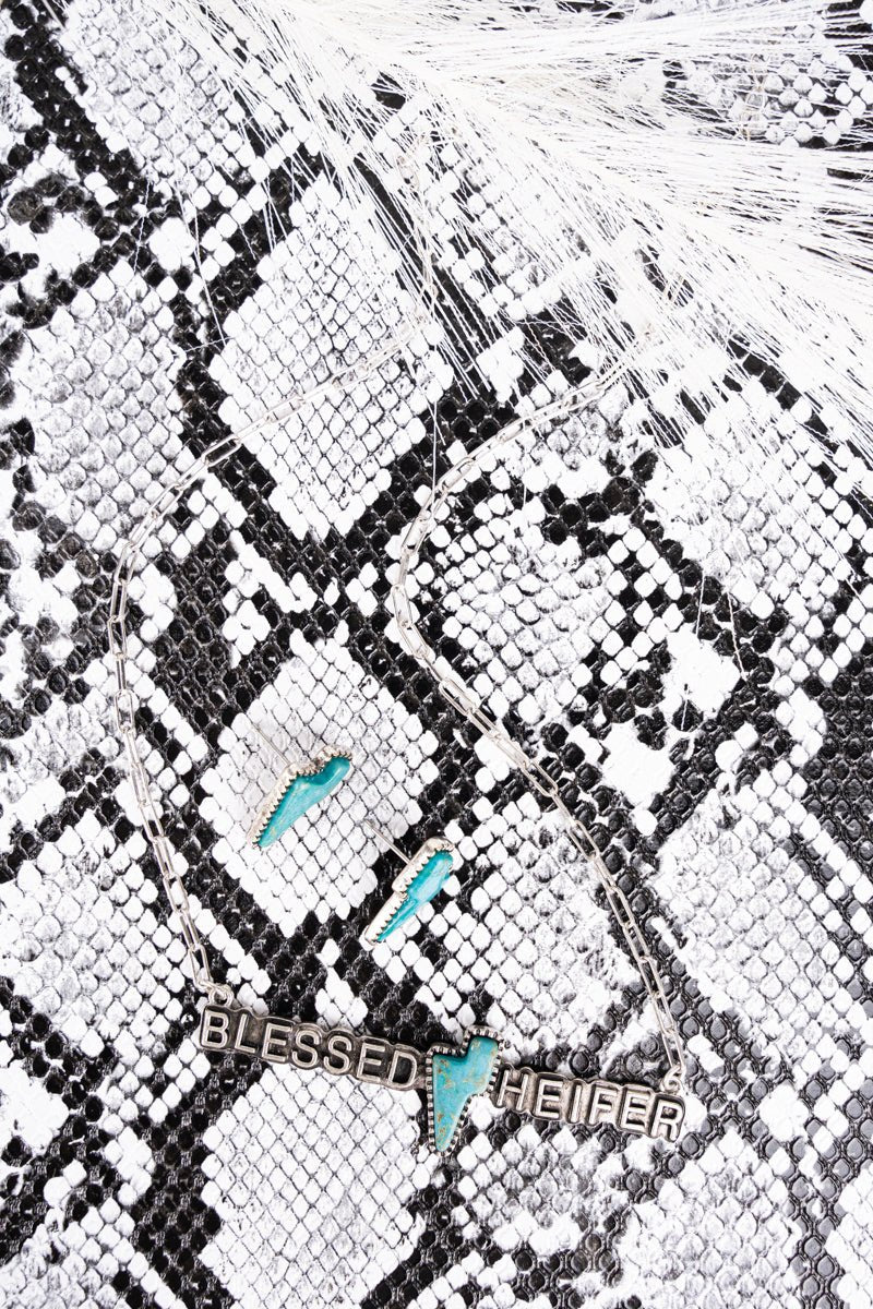 Blessed Heifer Necklace Set