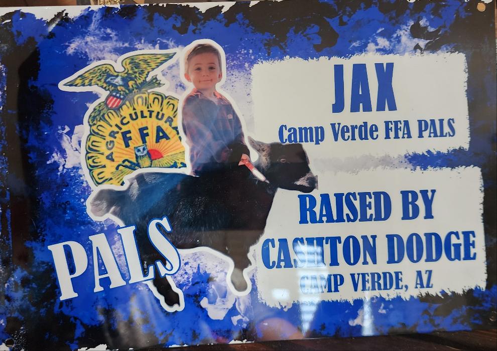 Custom Livestock Pen Signs