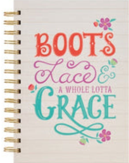 Boots Lace and Grace Journal