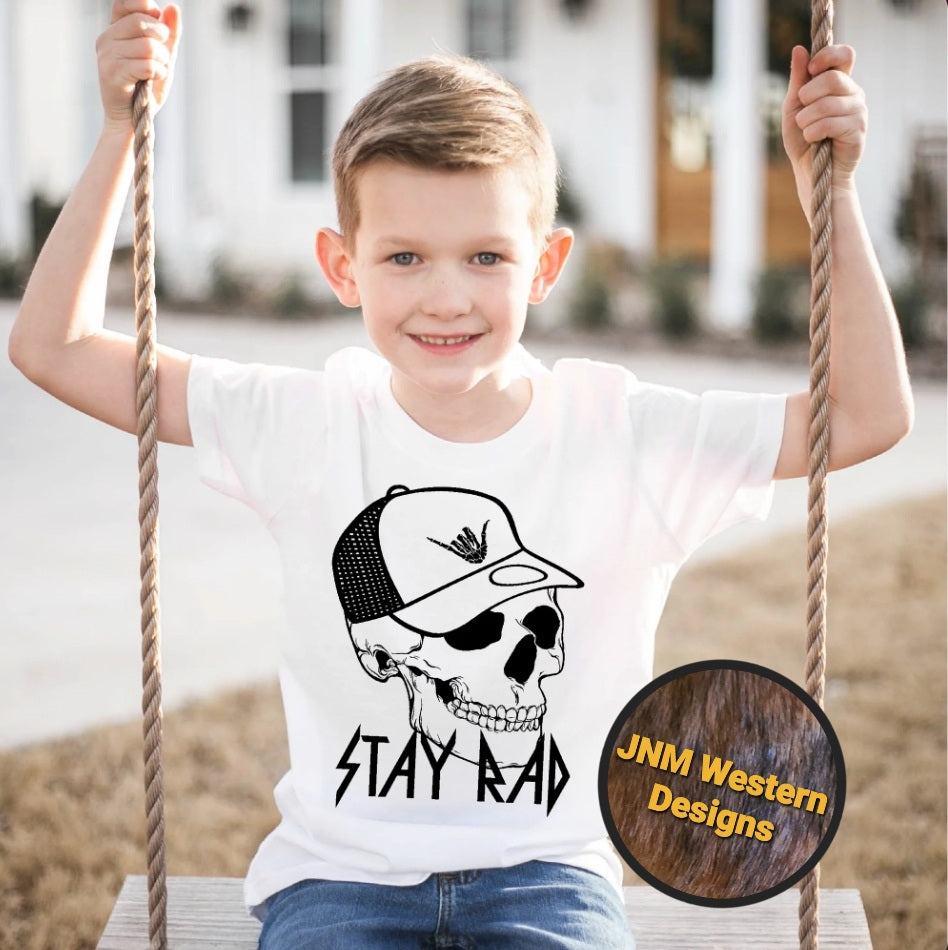 Stay Rad Youth Screen Print