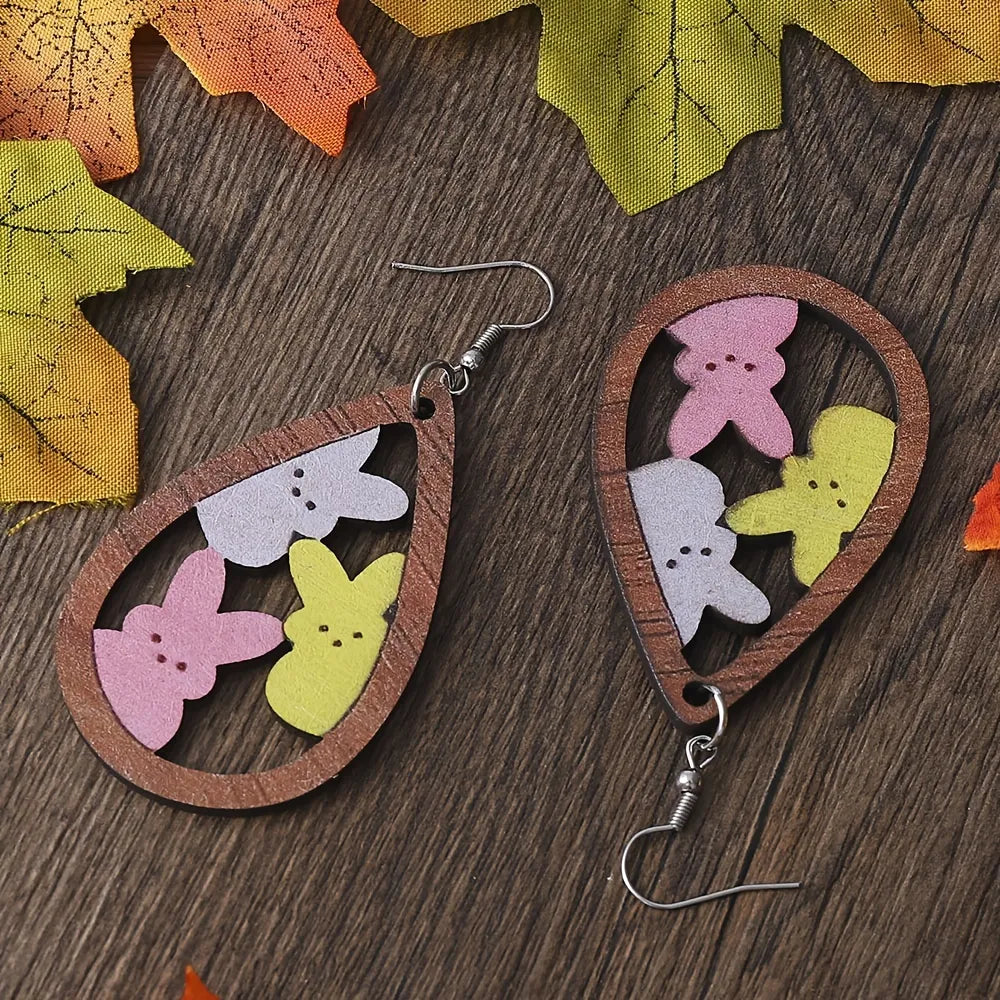 3 Little Rabbits earrings