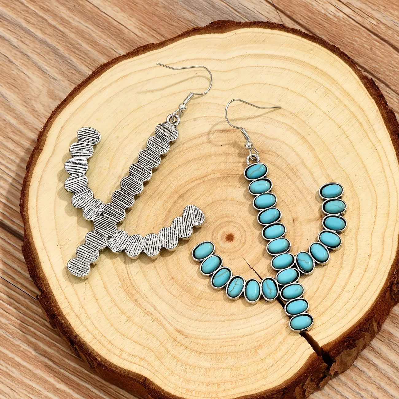 Vintage cactus Earrings