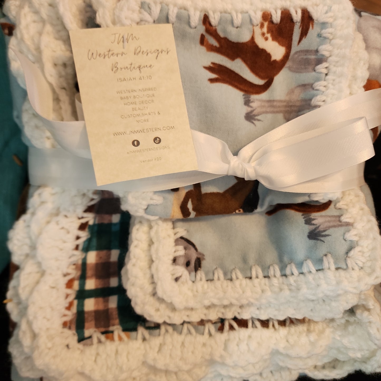 Horselovers 3pc Blanket Set