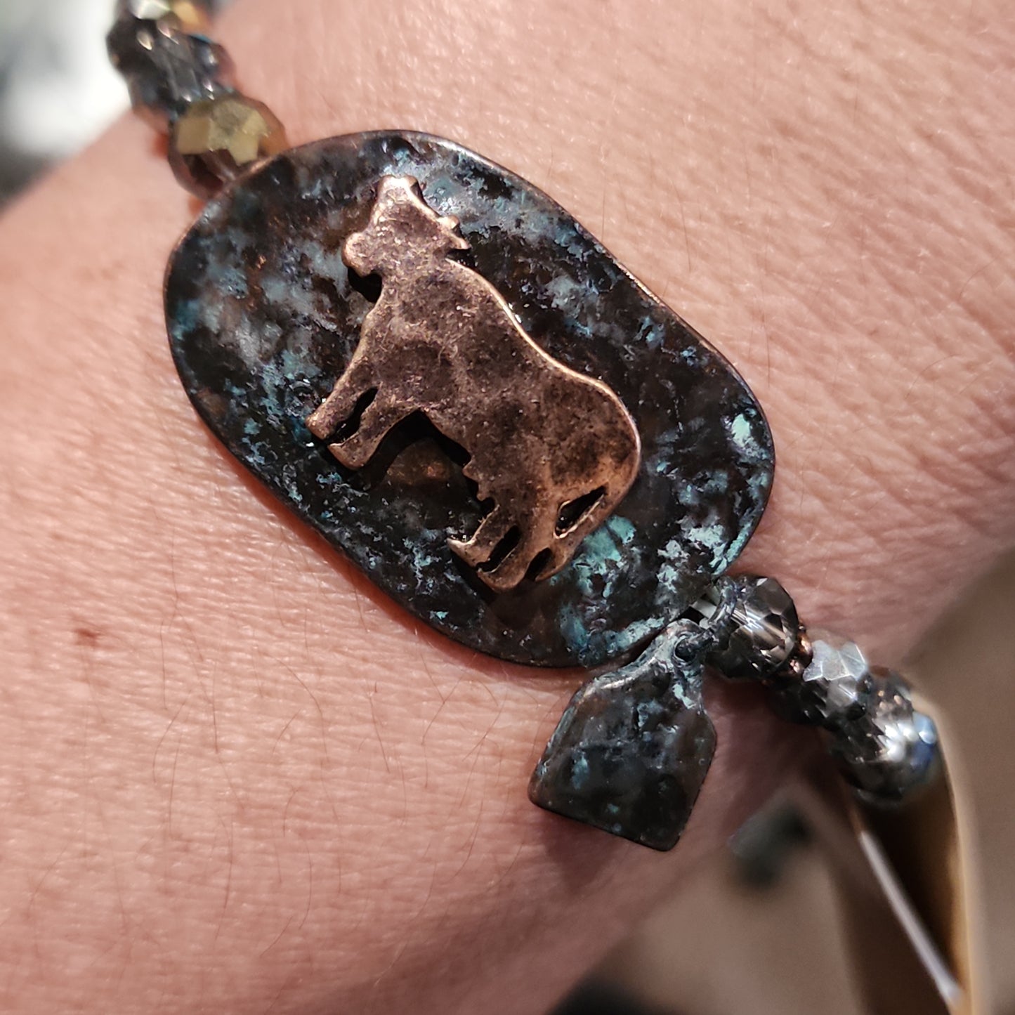 Burnished Coppertone Farm Bracelets