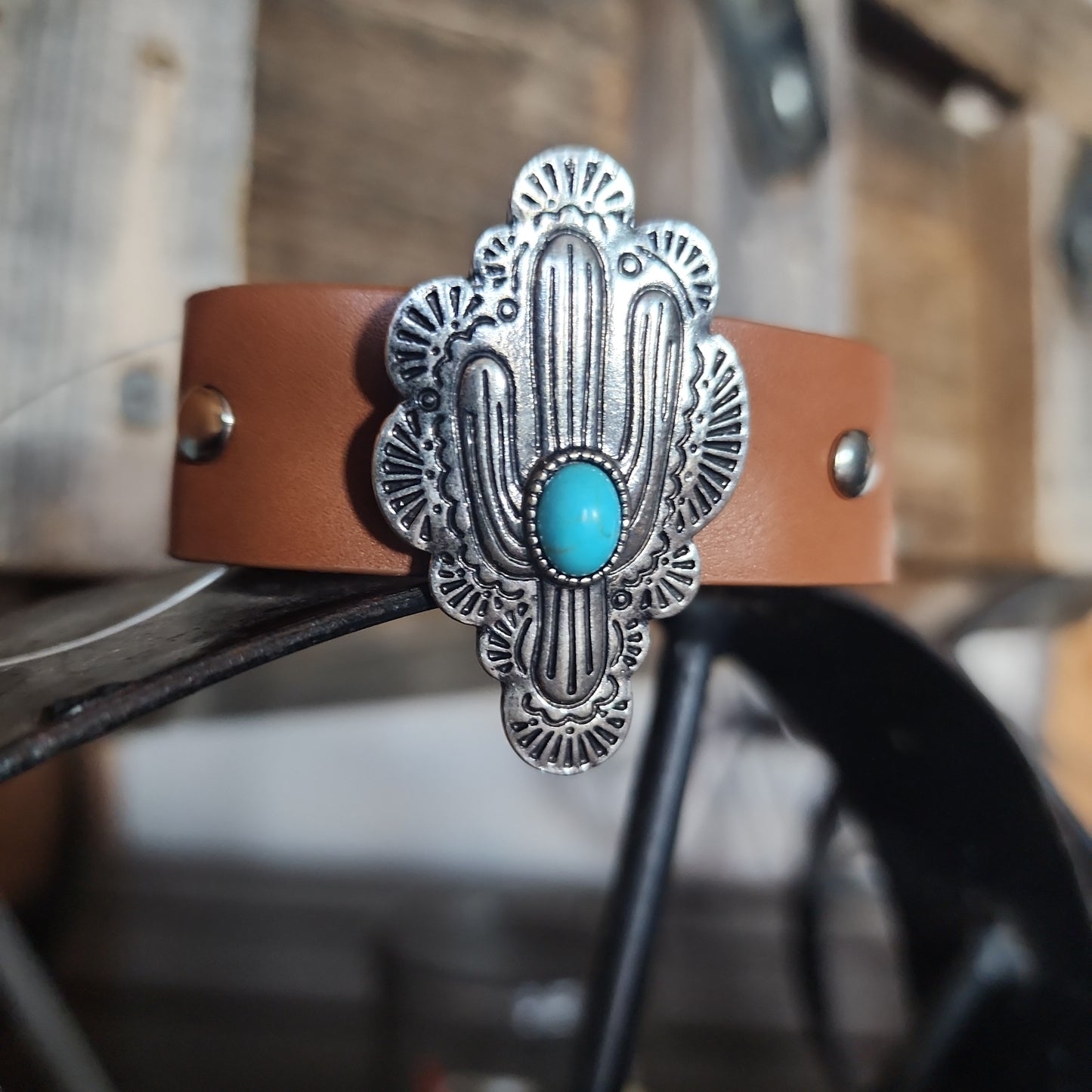 Colton Brown Snap Cuff Bracelets