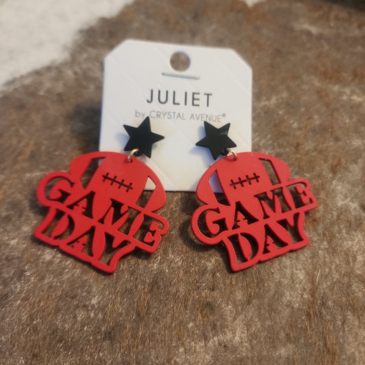 Football Mom "Game Day" earrings